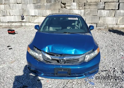 2012 Honda Civic Exl из США, поврежденный, VIN 19XFB2F91CE024065